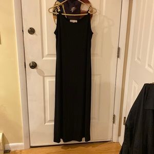 Michael Kors, black maxi dress